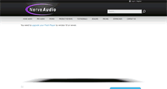 Desktop Screenshot of nerveaudio.com